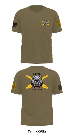 D BTRY, 1 BN, 5 FA Store 1 Core Men's SS Performance Tee - lxXVSa