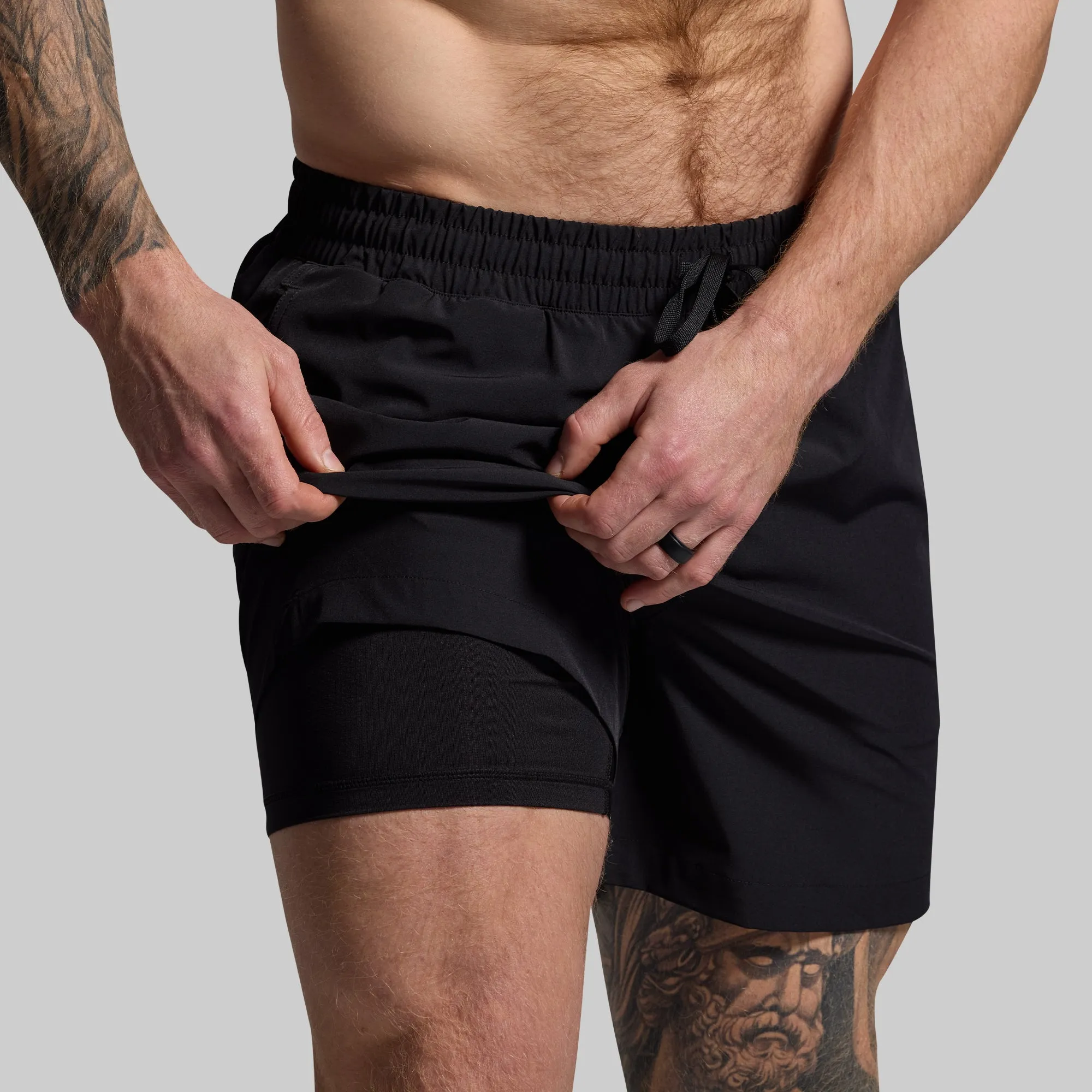 Deep Dive Swim Short (Black)