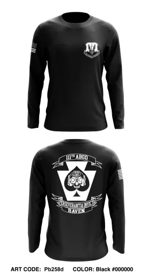 Delta Devils (111th ABGD) Core Men's LS Performance Tee - Pb258d