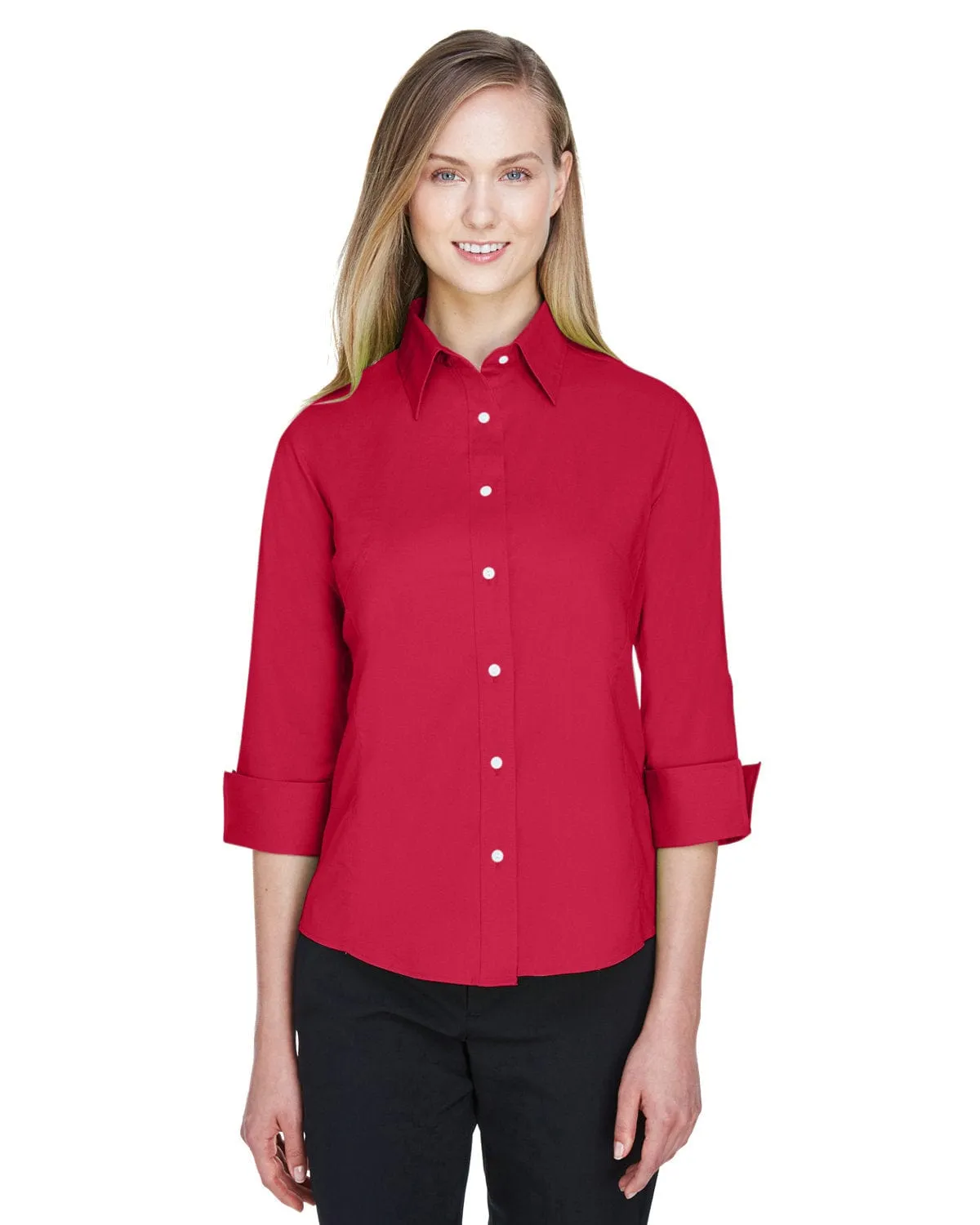 Devon & Jones Ladies Stretch Poplin Blouse