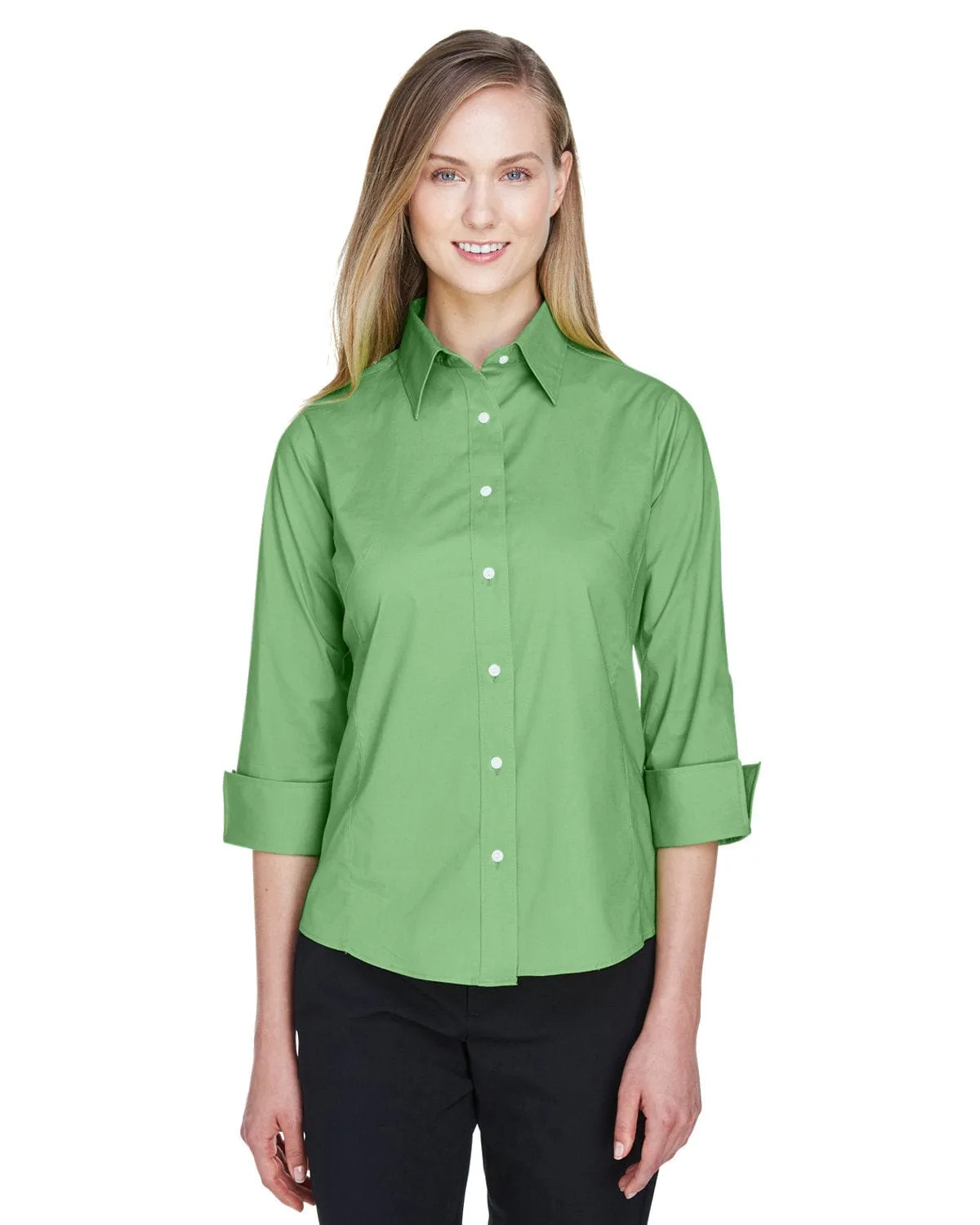 Devon & Jones Ladies Stretch Poplin Blouse