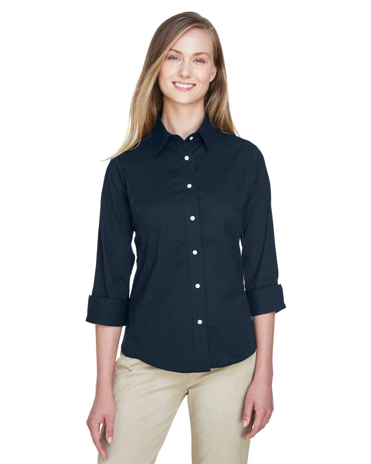 Devon & Jones Ladies Stretch Poplin Blouse