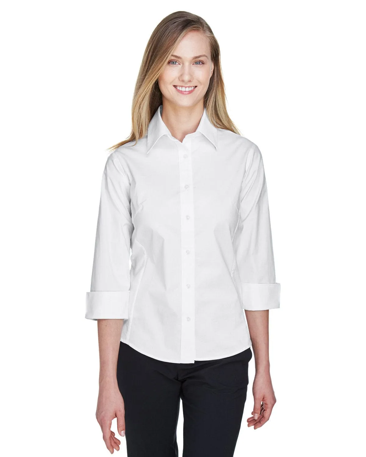 Devon & Jones Ladies Stretch Poplin Blouse