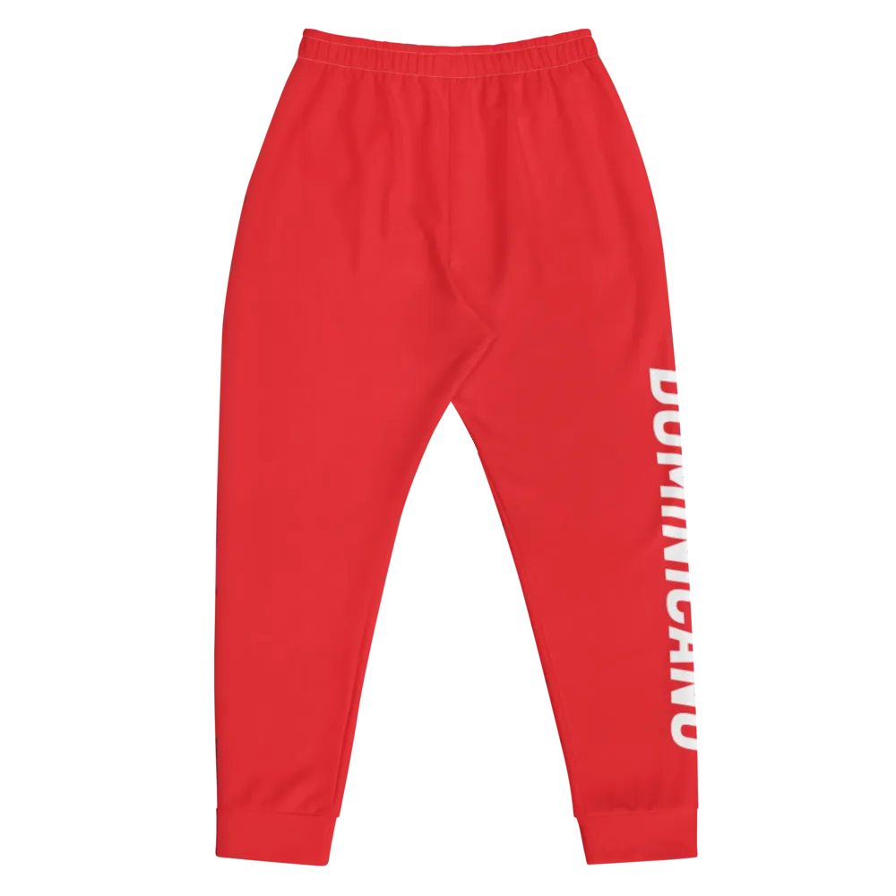 Dominicano Men's Red Sweatpants Joggers