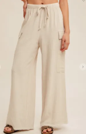 Drawstring Cargo Pant