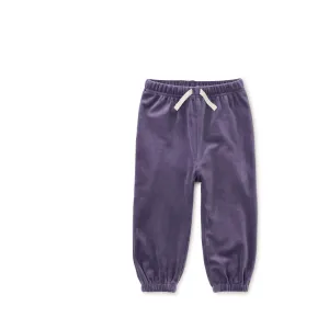 Easy Fit Velour Baby Joggers - Shadow
