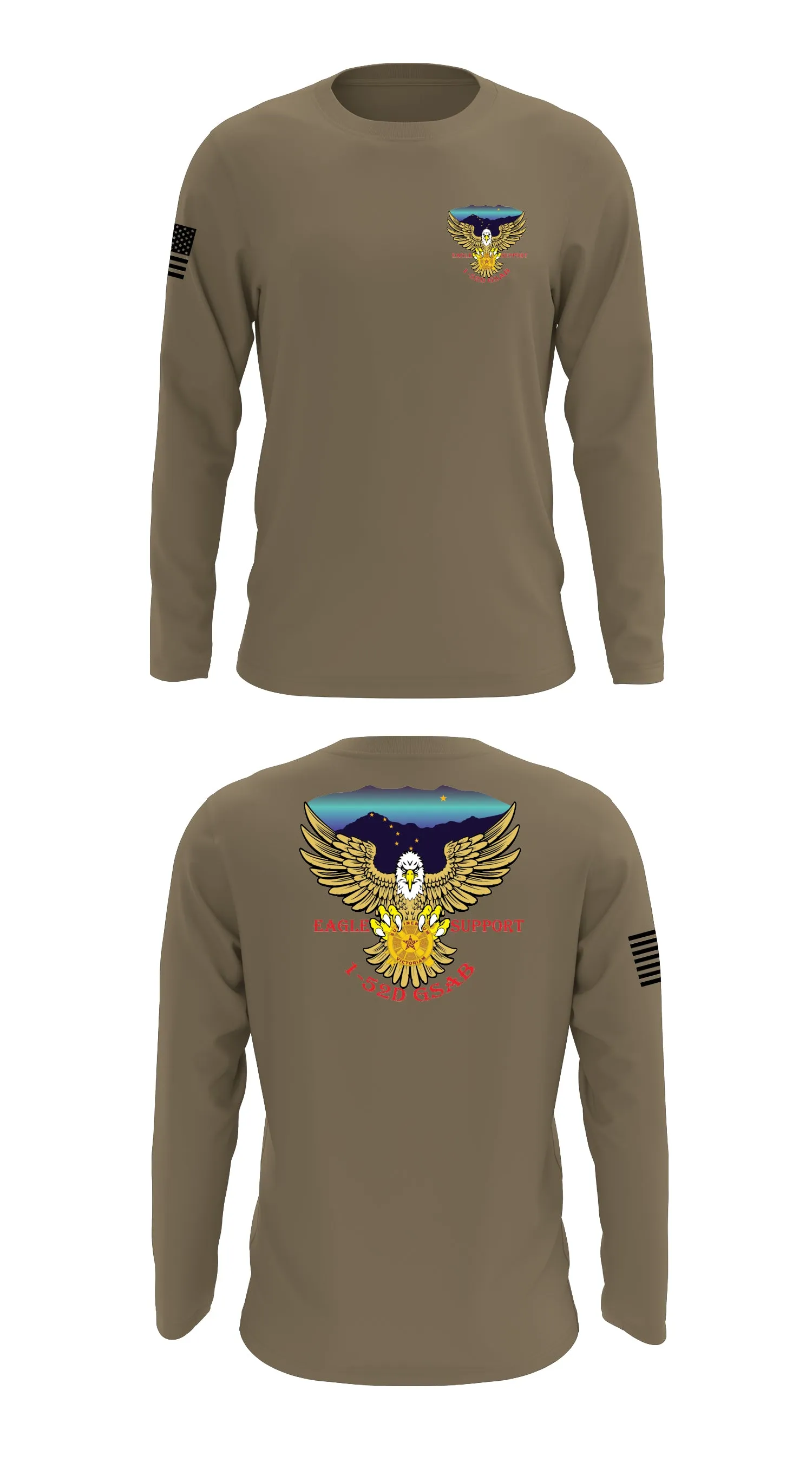 Echo 1-52 GSAB Store 1 Core Men's LS Performance Tee - 67083708560