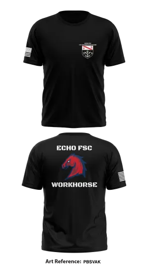 Echo Forward Support Company Store 1 Core Men's SS Performance Tee - PbSVAK