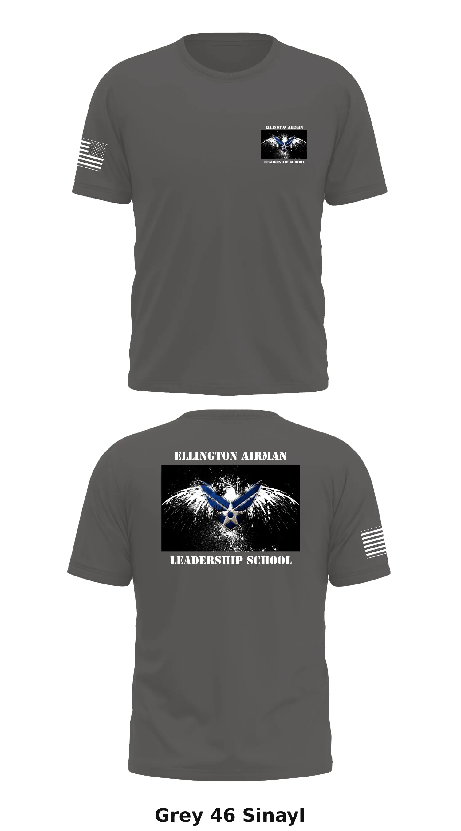 Ellington Airman Leadership School  Store 1 Core Men's SS Performance Tee - SinayI