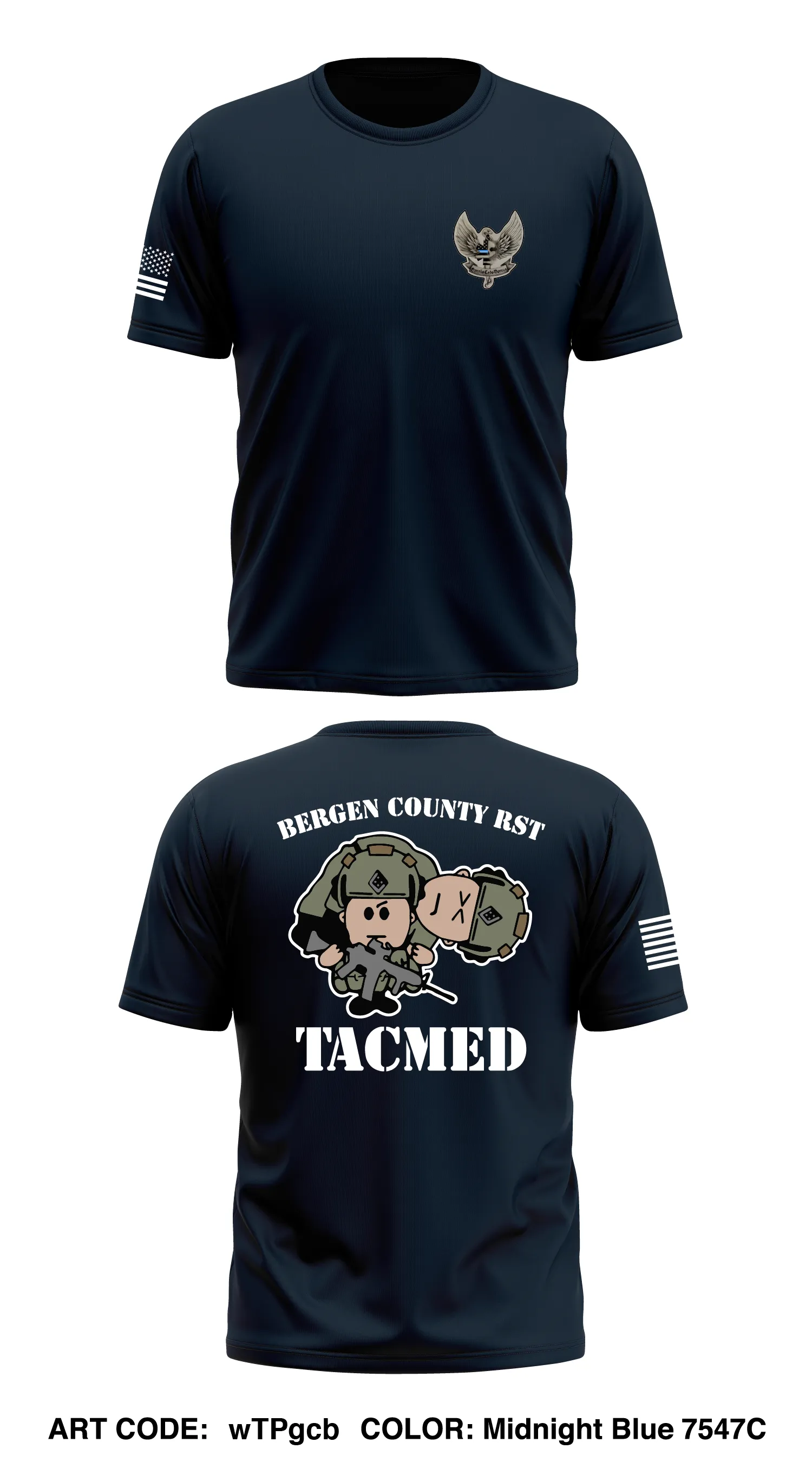 Emergency Trauma Response Team Store 1 Core Men's SS Performance Tee - wTPgcb