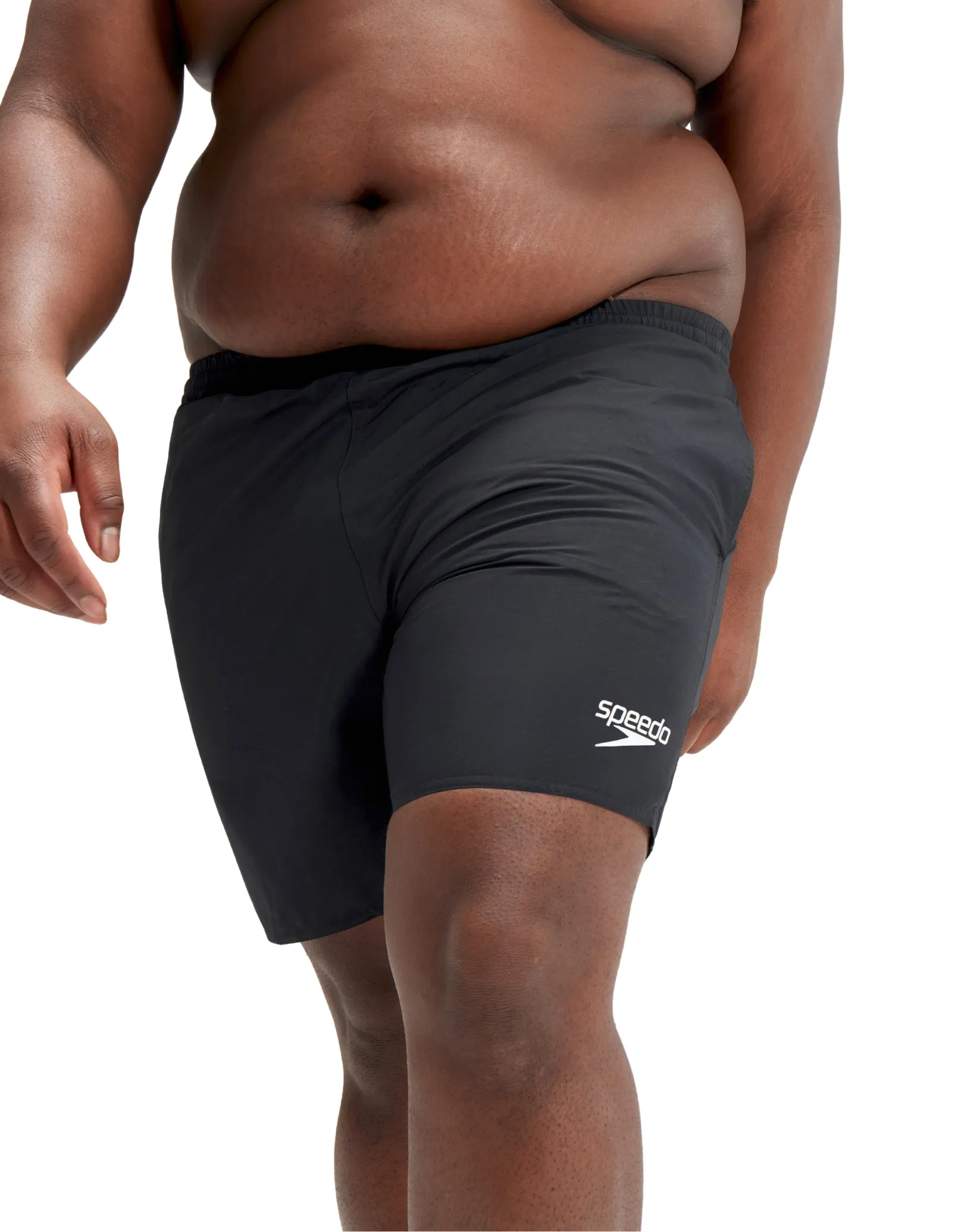 Essentials Plus 16" Watershorts - Plus Size - Black