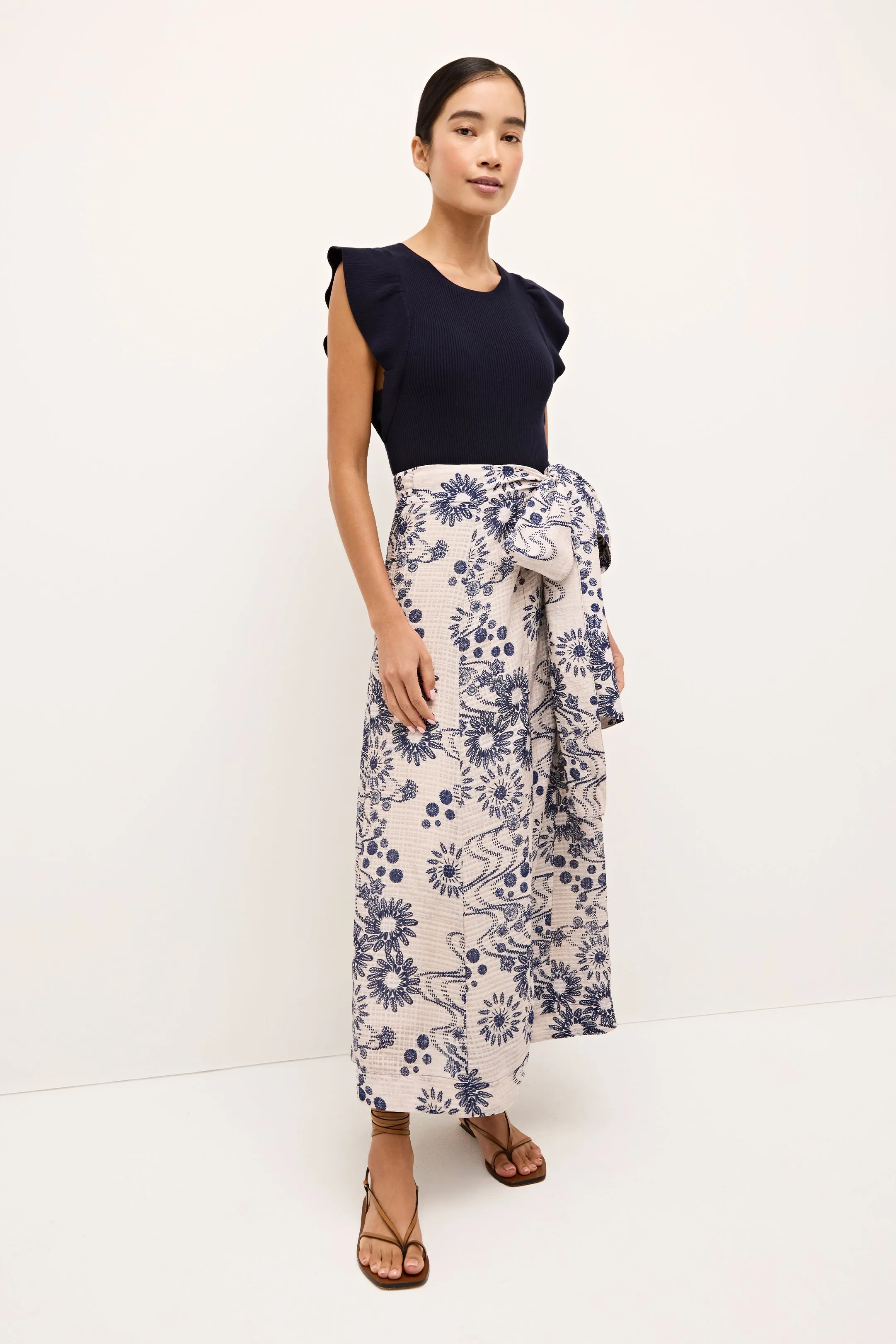 ESTINE WRAP SKIRT