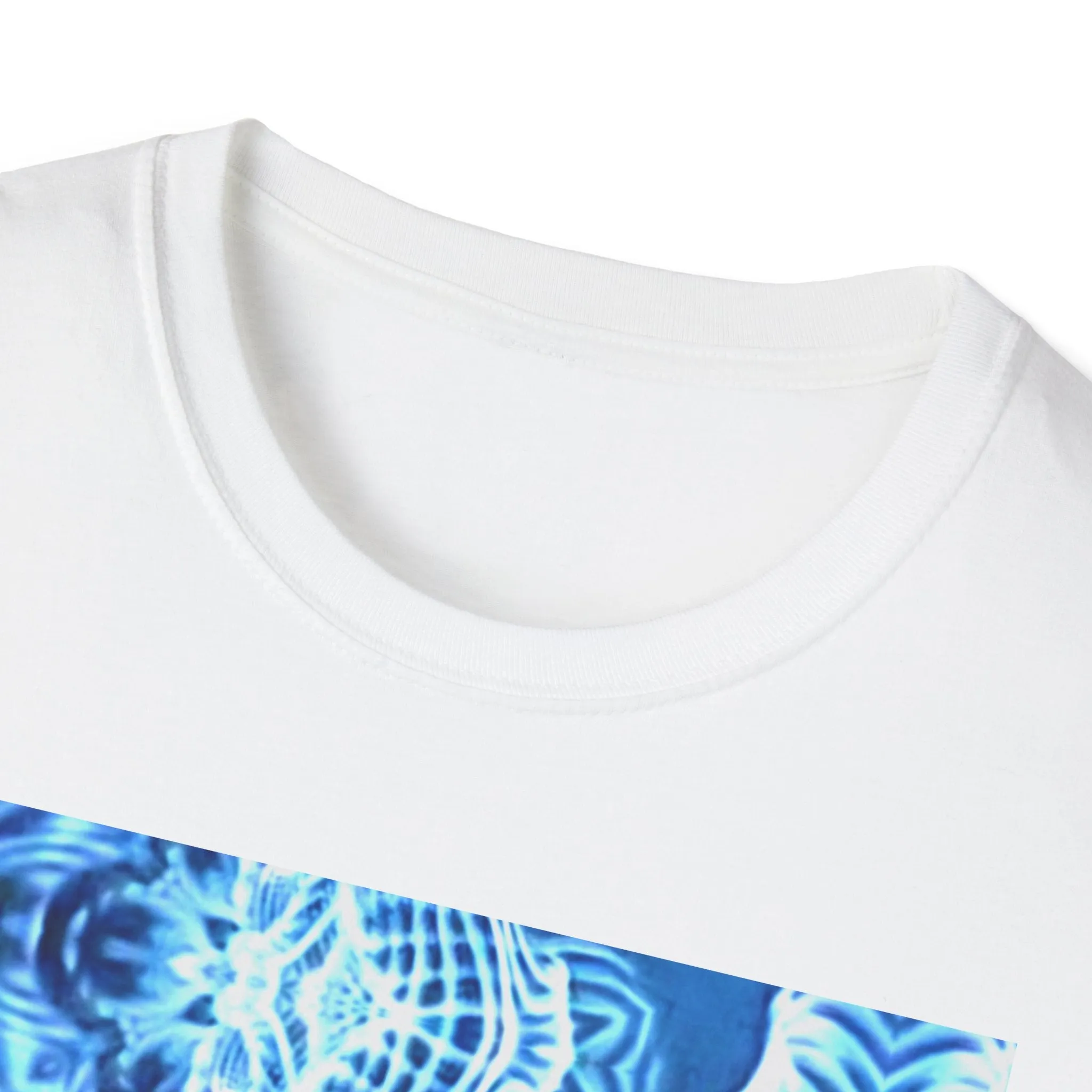 Galaxy Frog Softstyle Cymatics T-Shirt 0001