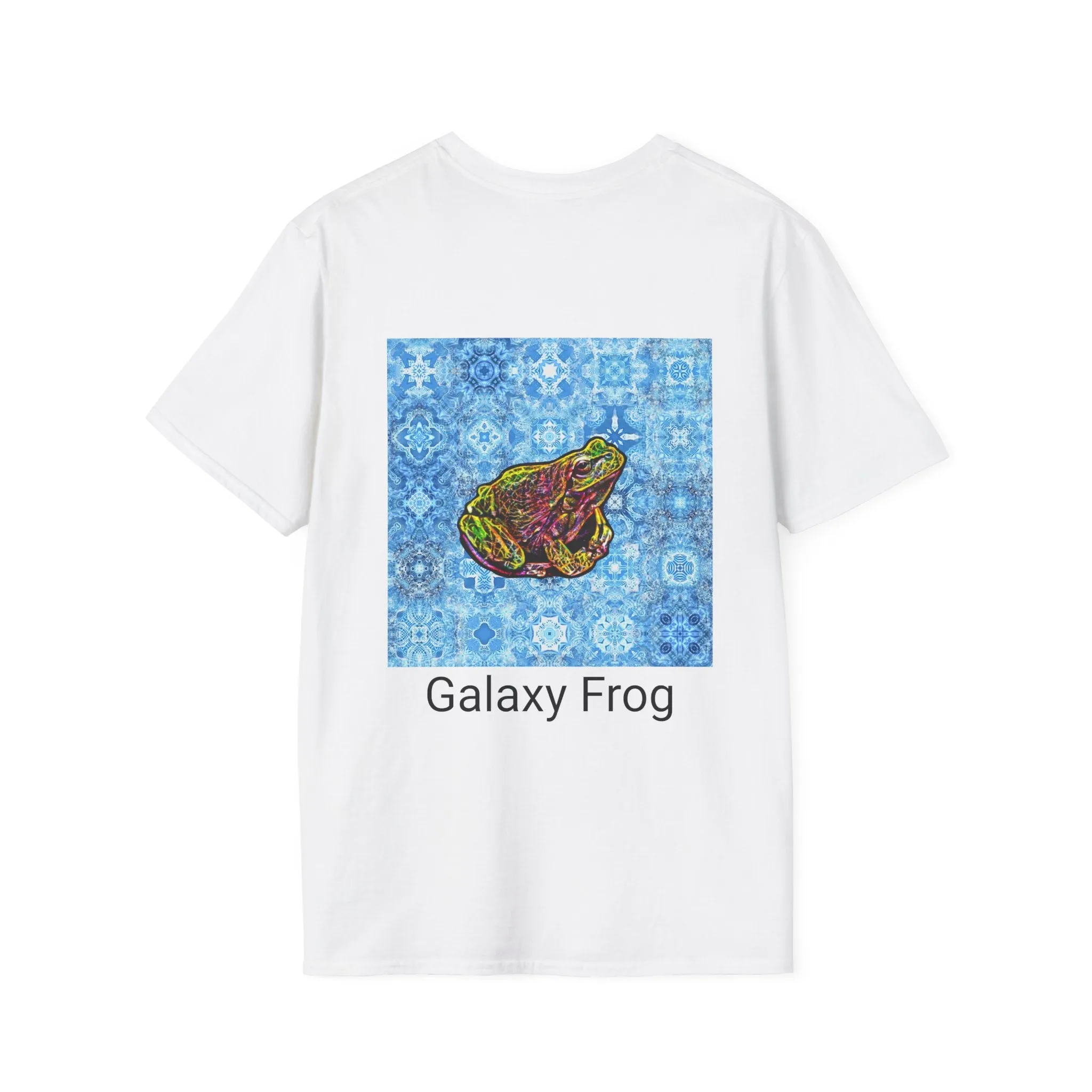 Galaxy Frog Softstyle Cymatics T-Shirt 0001