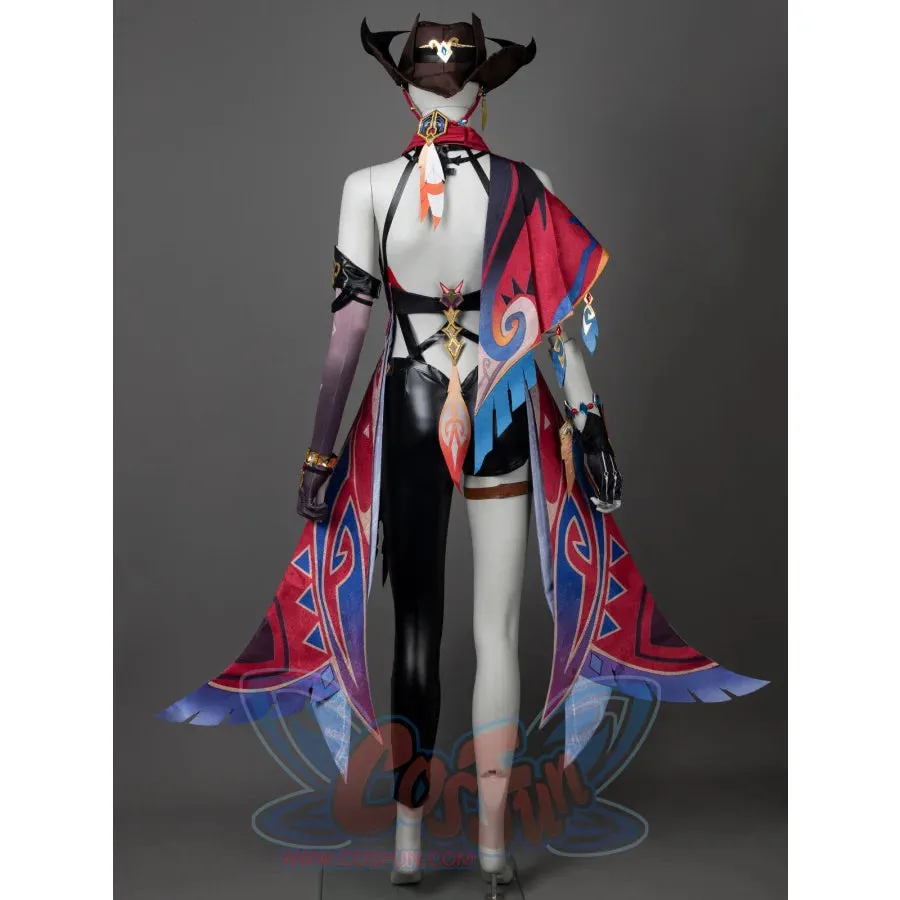 Genshin Impact Chasca Cosplay Costumes C09280  B