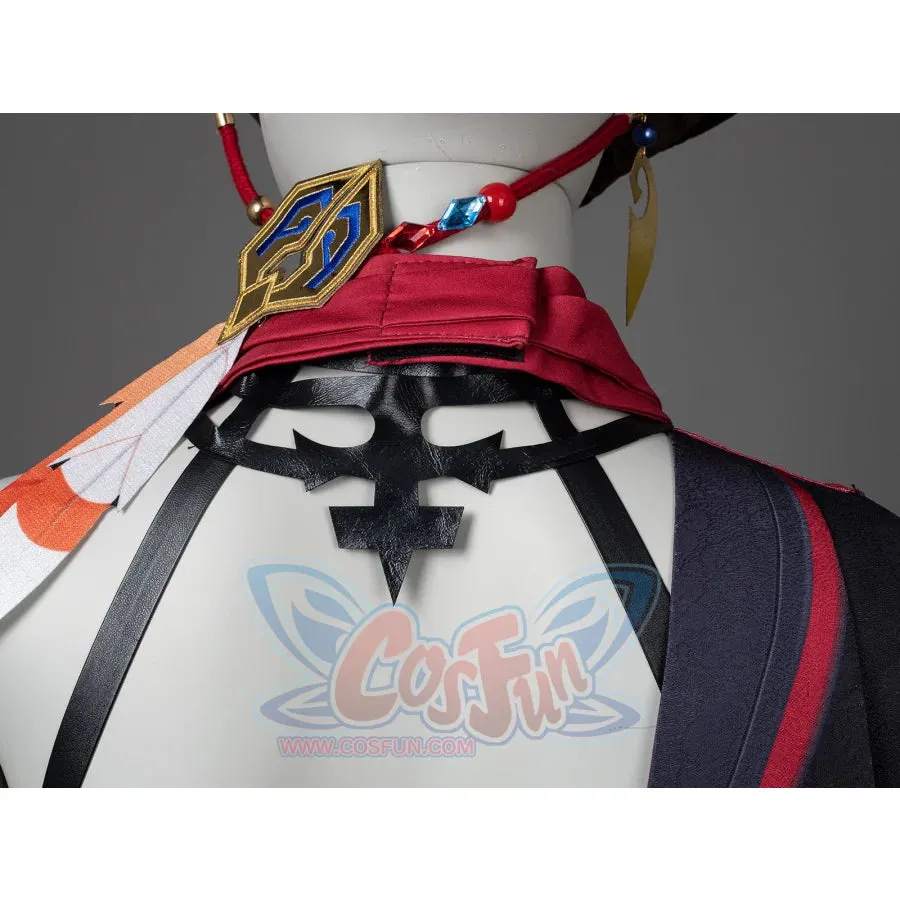 Genshin Impact Chasca Cosplay Costumes C09280  B