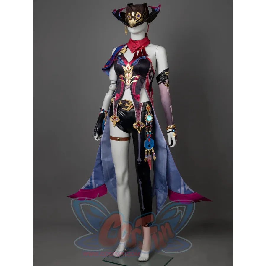 Genshin Impact Chasca Cosplay Costumes C09280  B