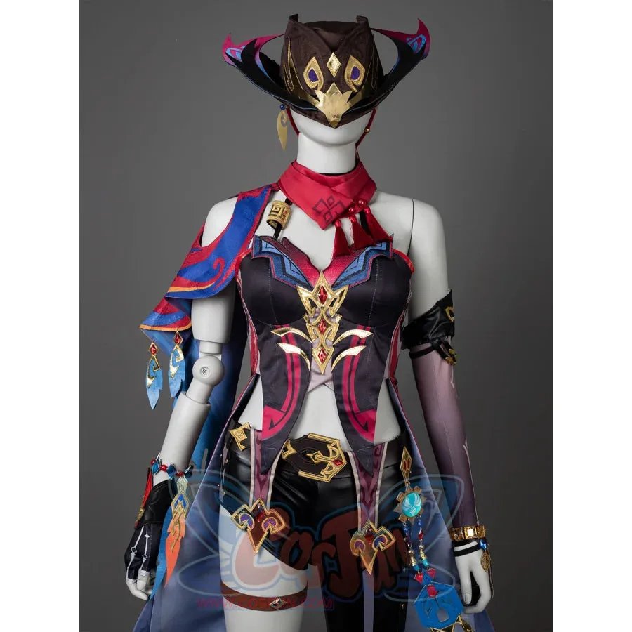 Genshin Impact Chasca Cosplay Costumes C09280  B