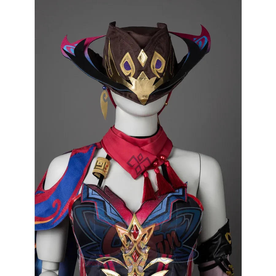 Genshin Impact Chasca Cosplay Costumes C09280  B