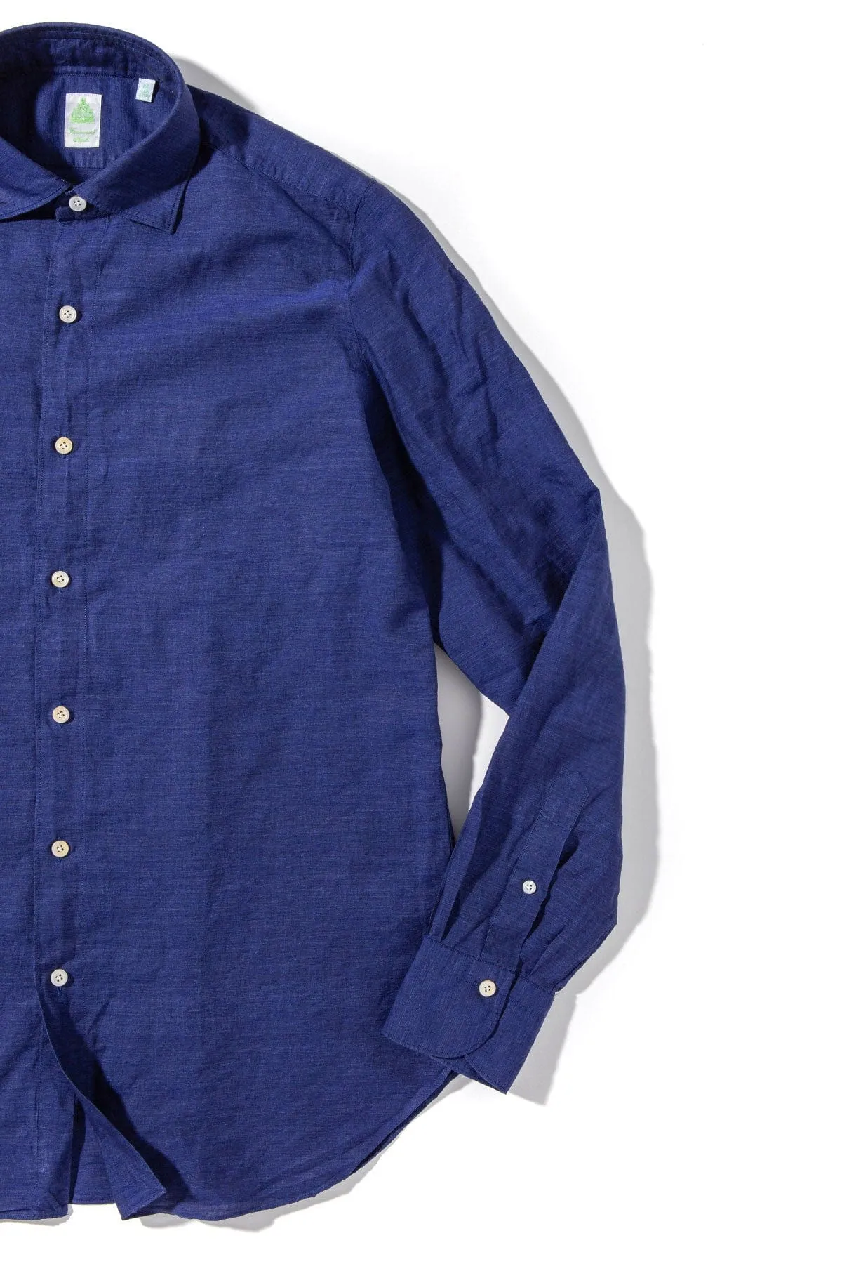 Gibbon Cotton Linen Shirt in Navy