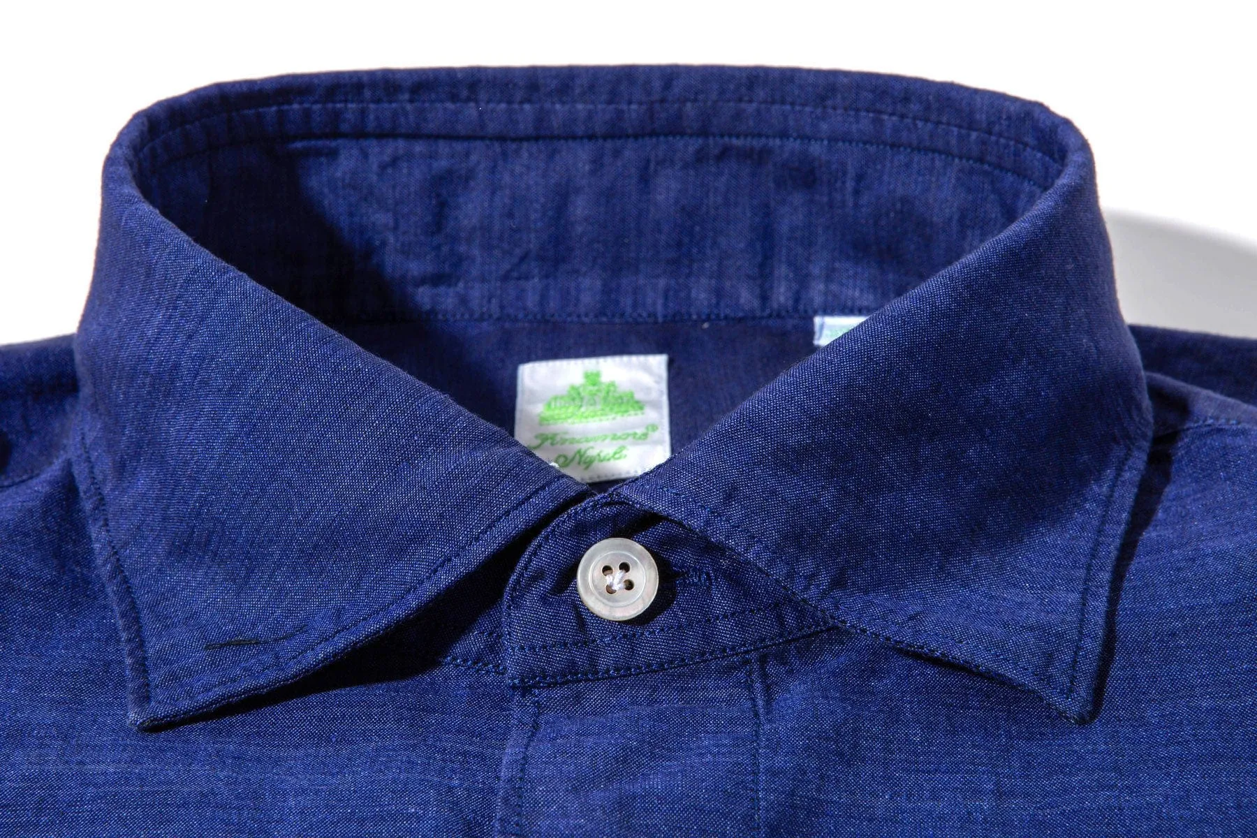 Gibbon Cotton Linen Shirt in Navy