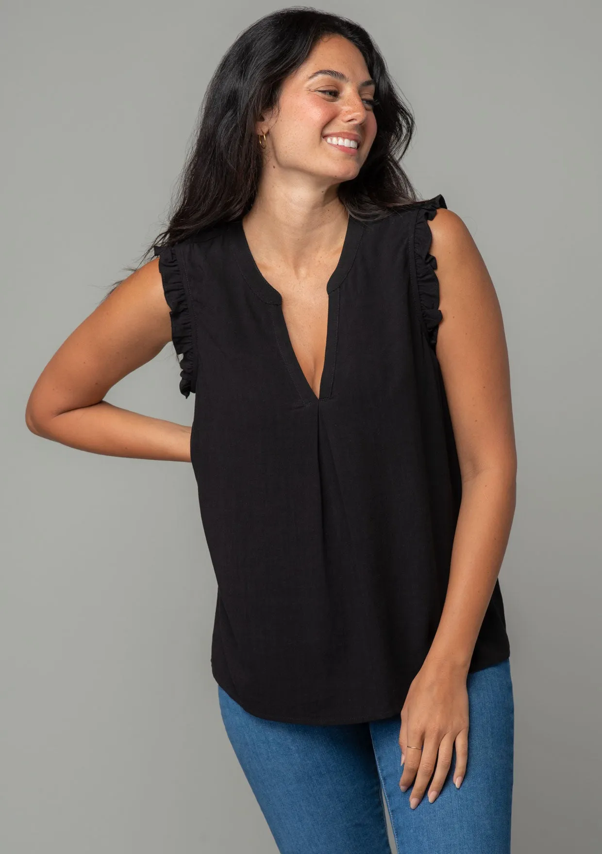 Gilmour Ruffle Top