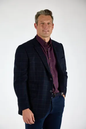 Gun Hill Mens Houghton Jacket - Navy
