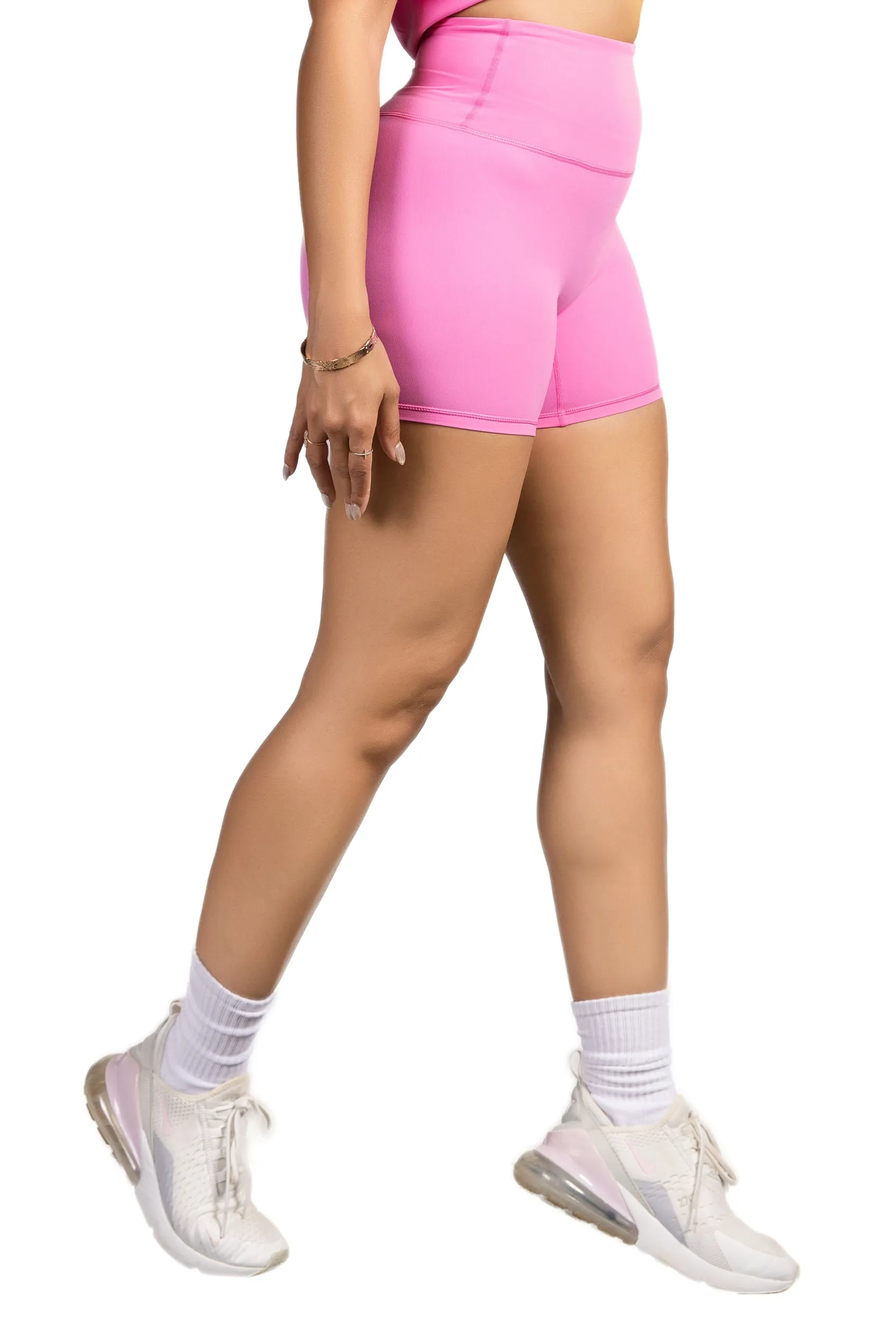 Haven High Waisted Short Legging Pink