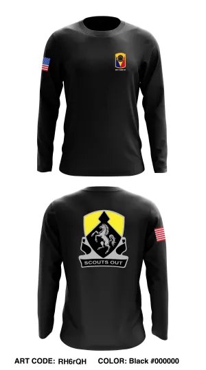 HHT 1/153 CAV Core Men's LS Performance Tee - RH6rQH
