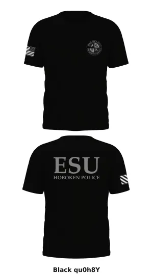 Hoboken Police Emergency Service Unit Store 1 Core Men's SS Performance Tee - qu0h8Y