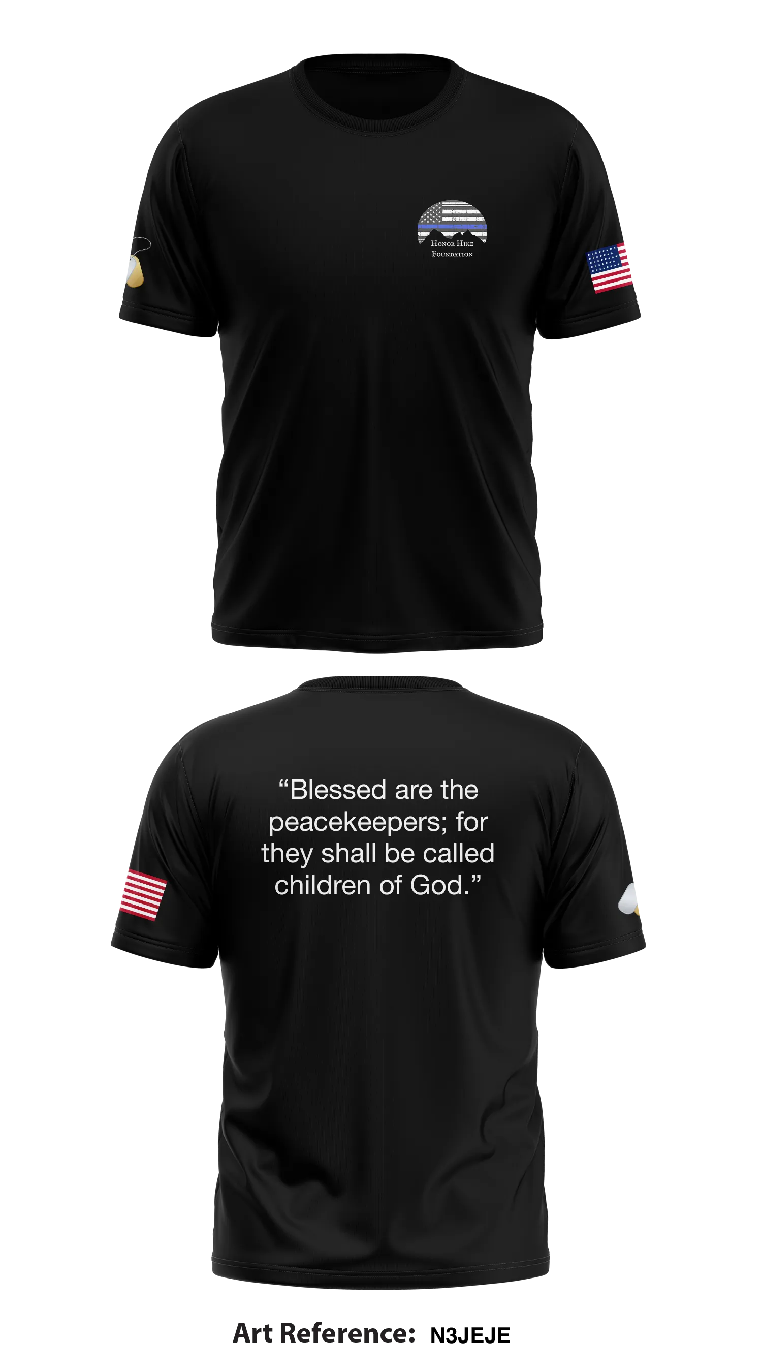 Honor Hike Foundation  Store 1 Core Men's SS Performance Tee - N3jEjE