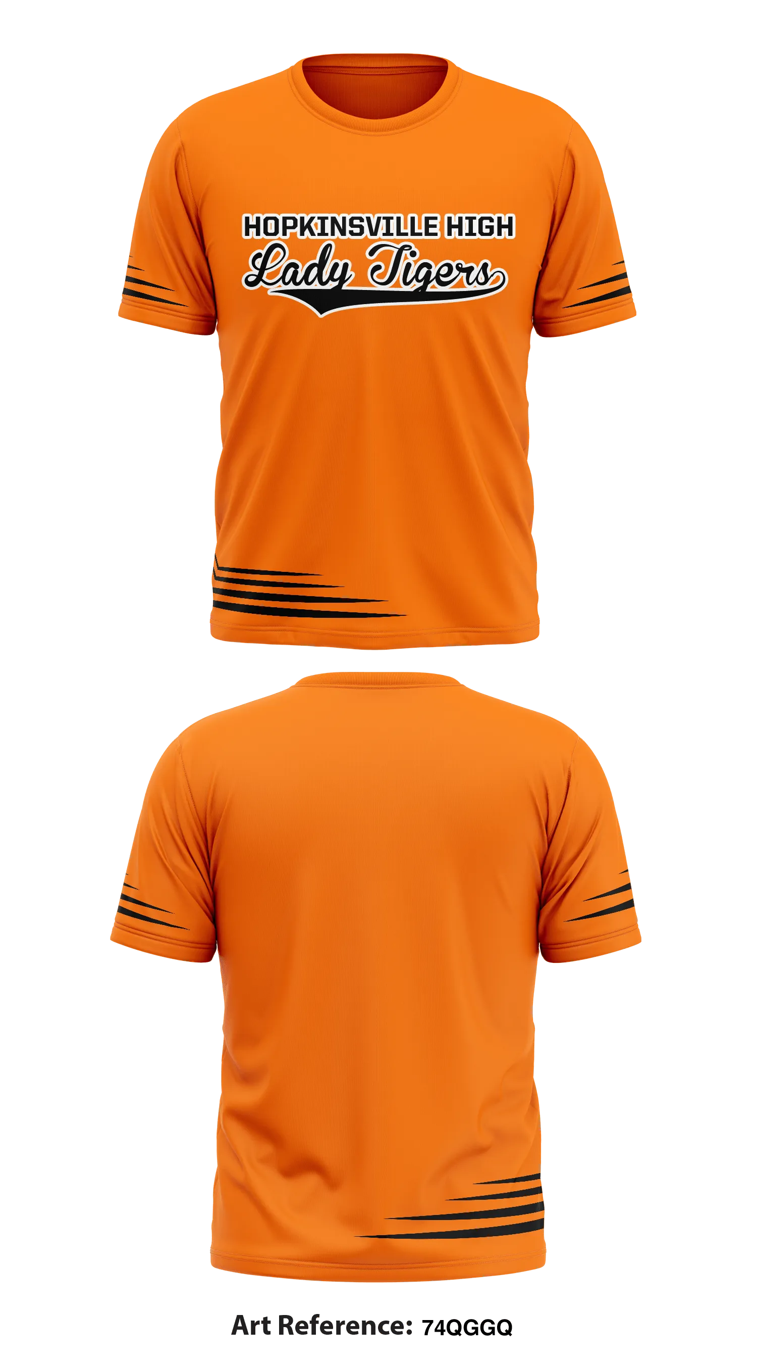 Hopkinsville High Lady Tigers Store 1 Core Men's SS Performance Tee - 74QGgQ