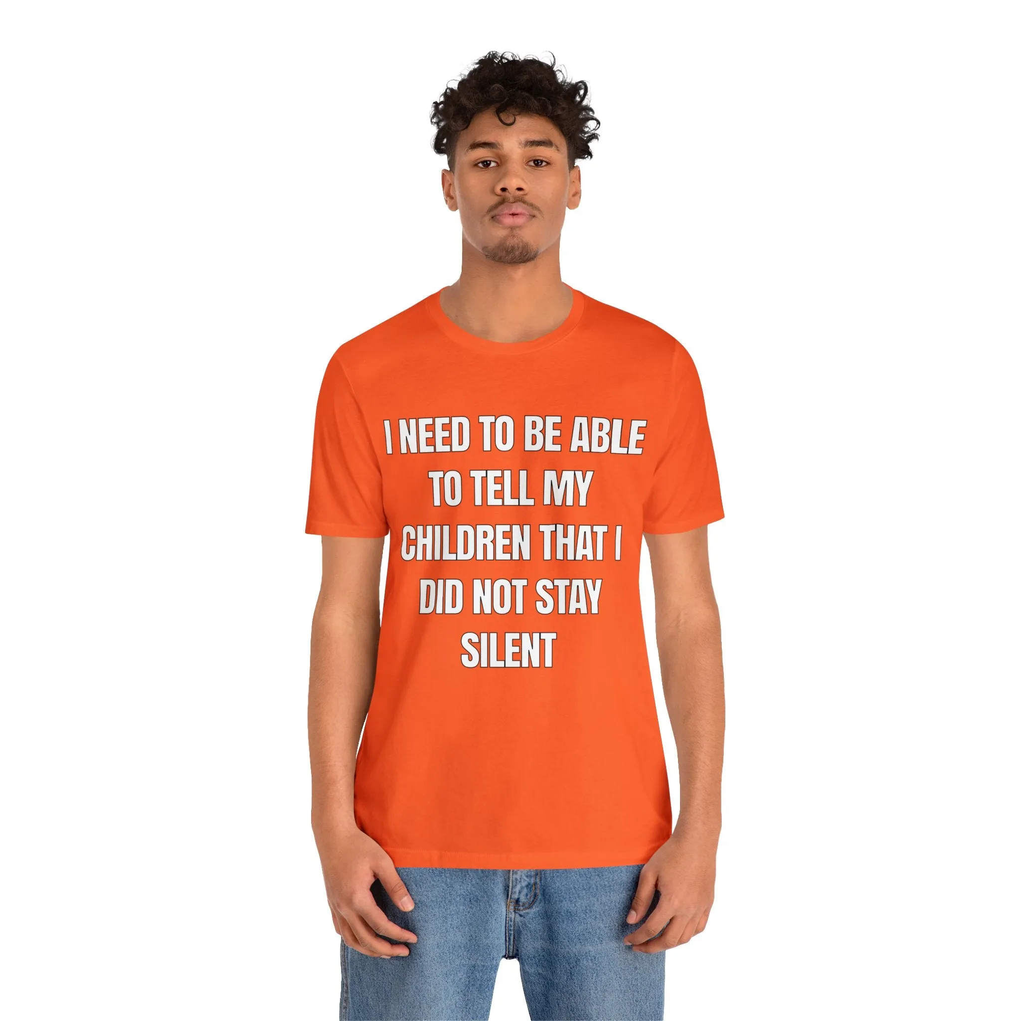 I Did Not Stay Silent...