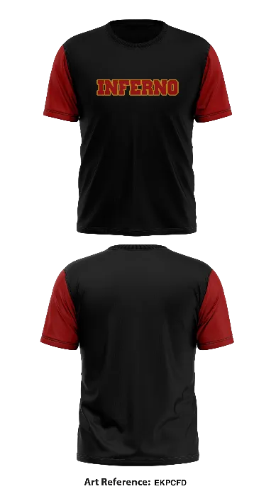 INFERNO Core Men's SS Performance Tee - eKpcfd