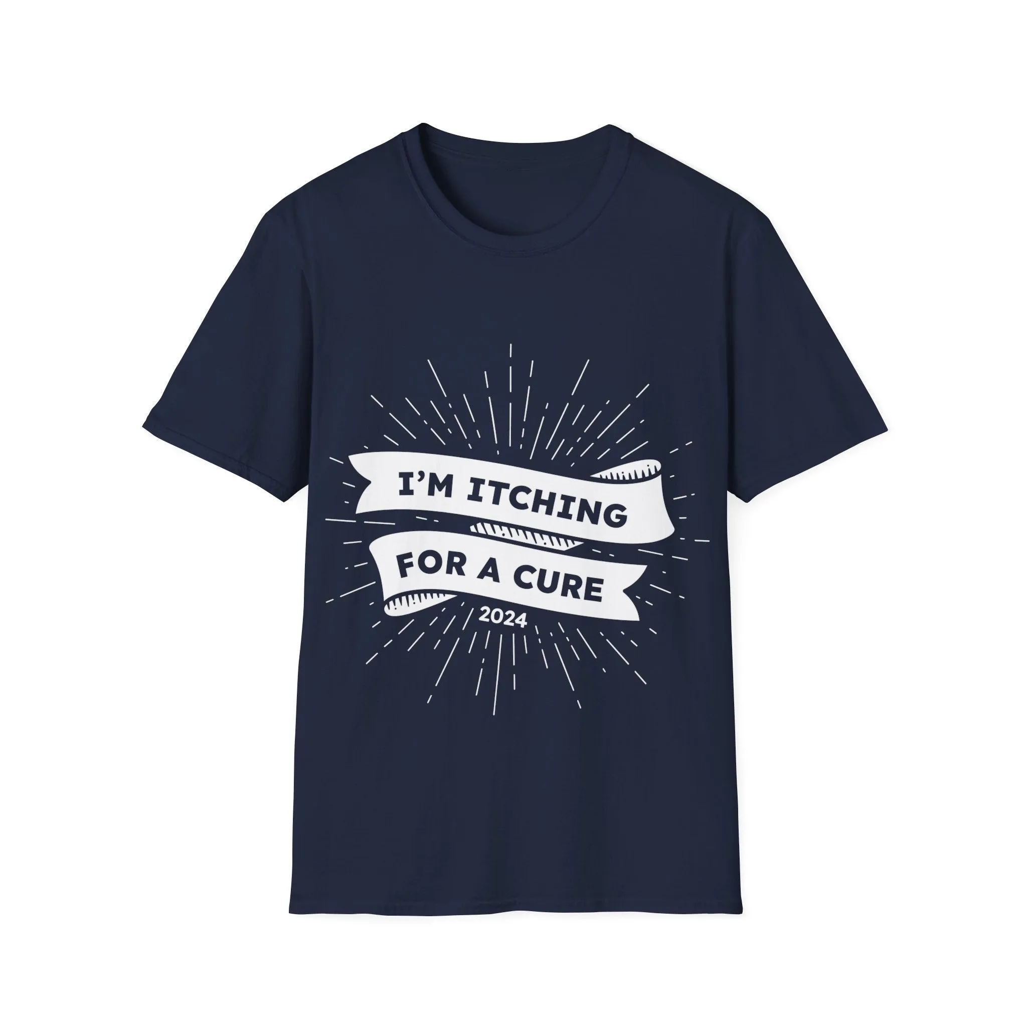 Itching for a Cure—Cure Captain—Unisex T-shirt 2024