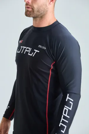 Jetpilot Rx Vault LS Mens Rashie - Black