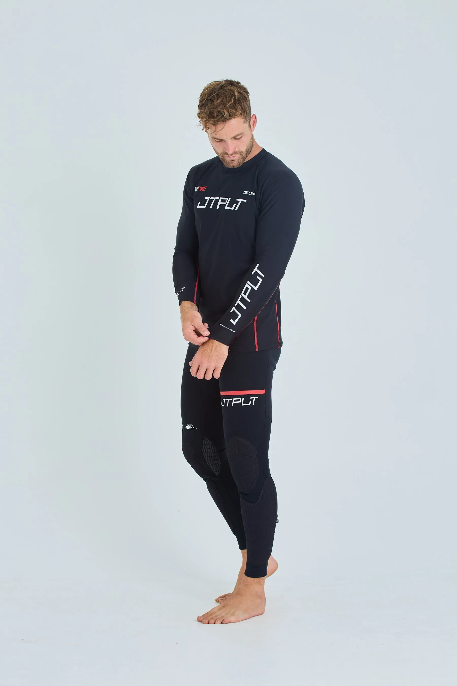 Jetpilot Rx Vault LS Mens Rashie - Black