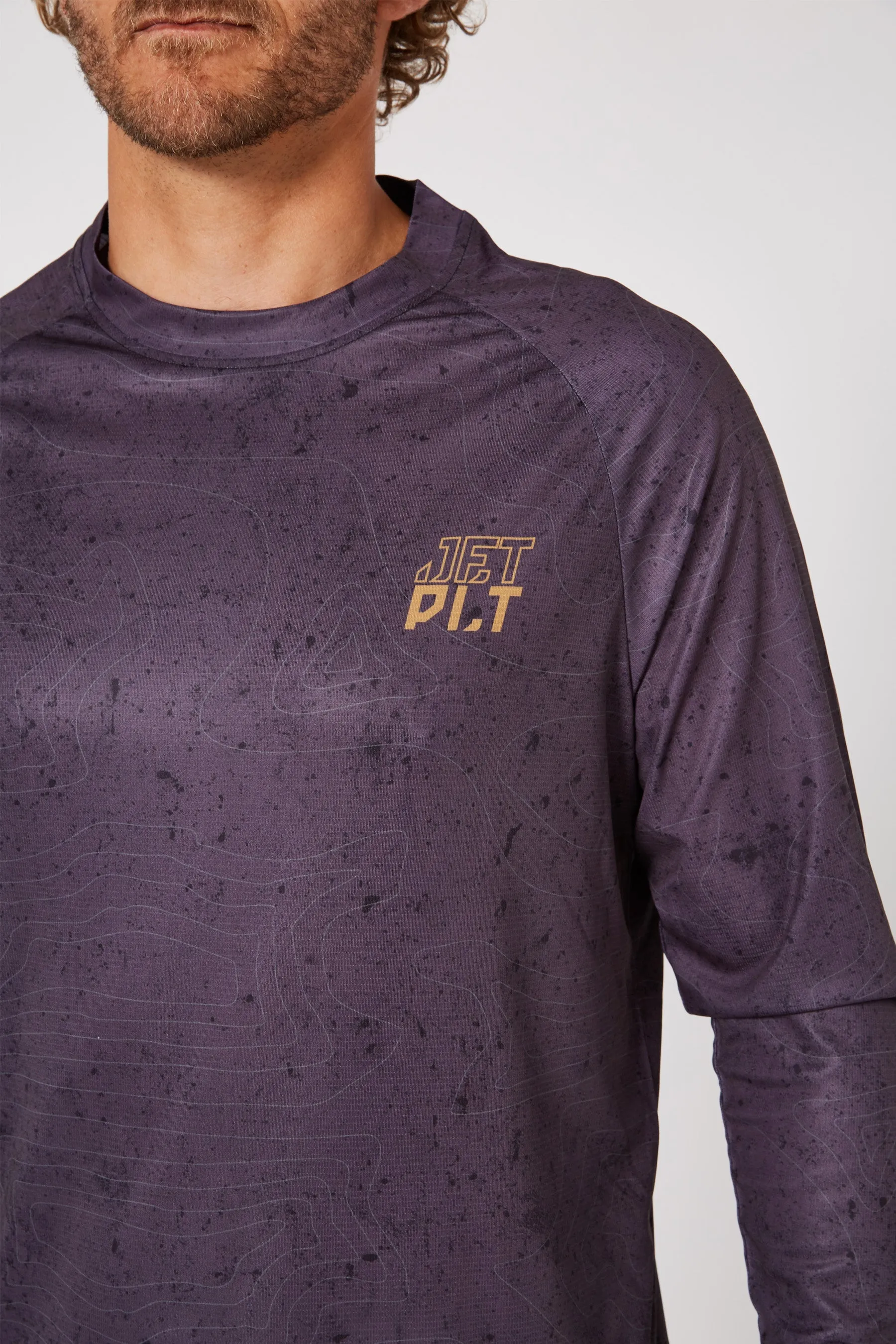 Jetpilot Venture LS Hydro Mens Tee - Black
