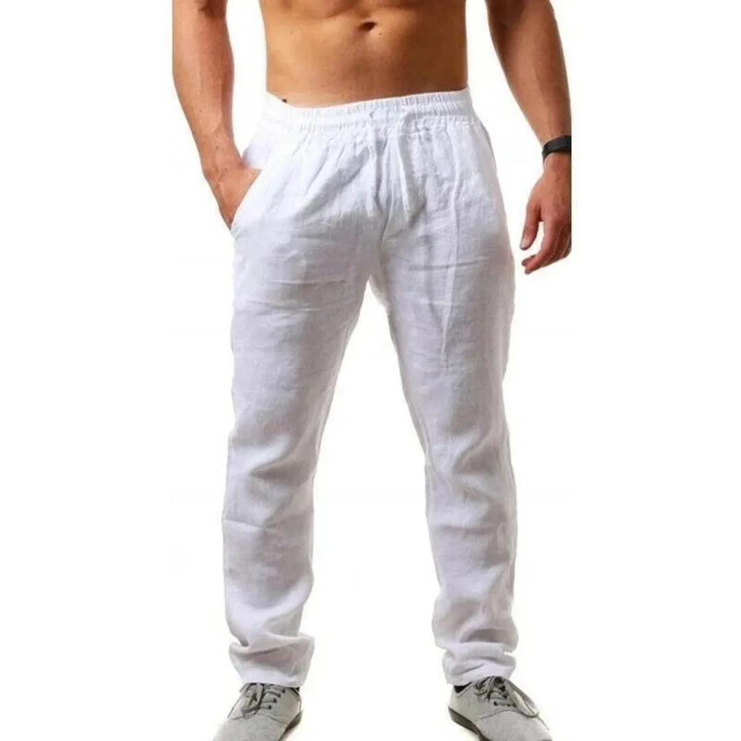 Kacper - Comfort Trousers - Casual - linen - Everyday Wear
