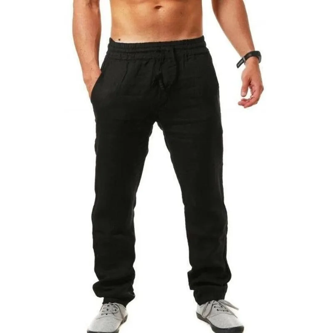 Kacper - Comfort Trousers - Casual - linen - Everyday Wear