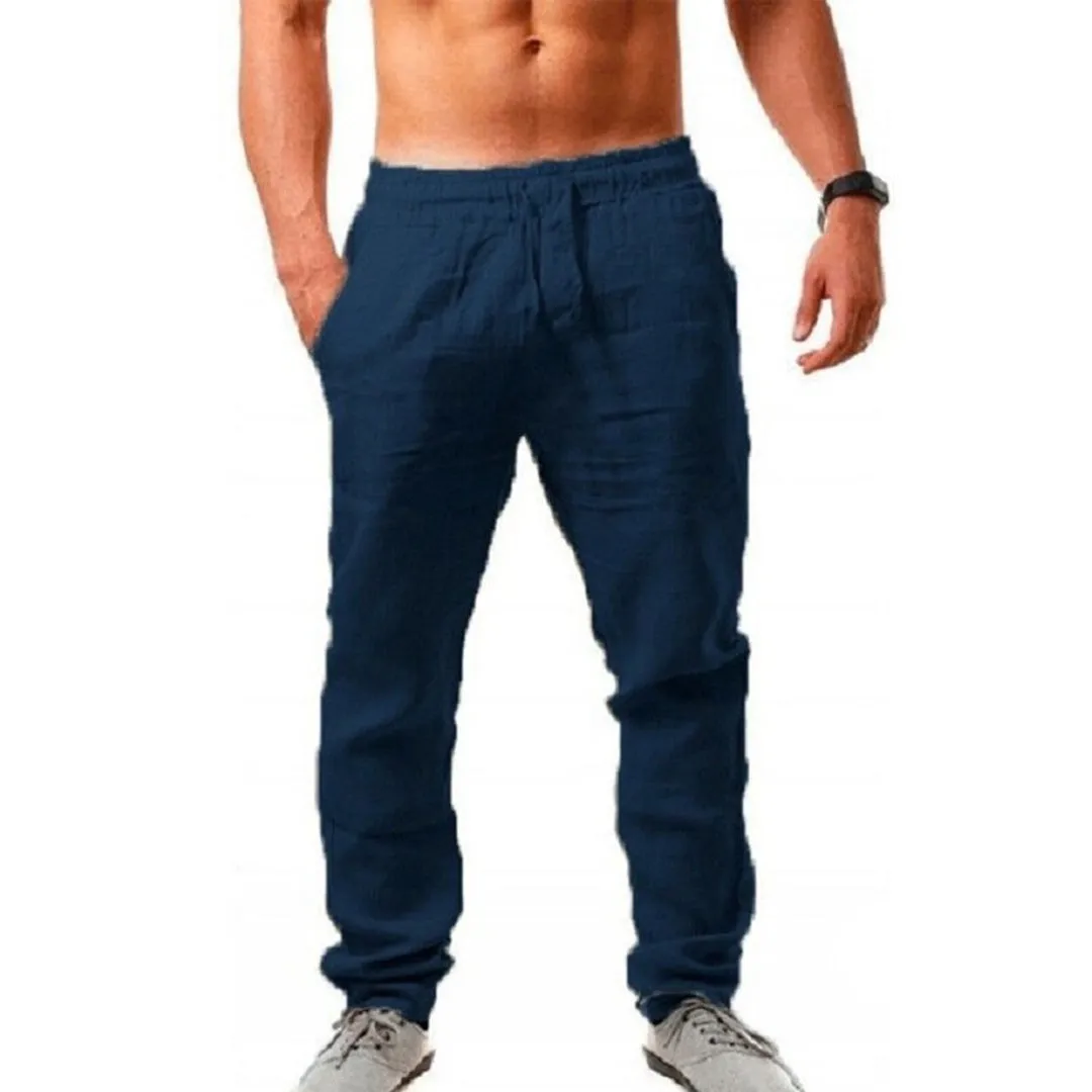 Kacper - Comfort Trousers - Casual - linen - Everyday Wear