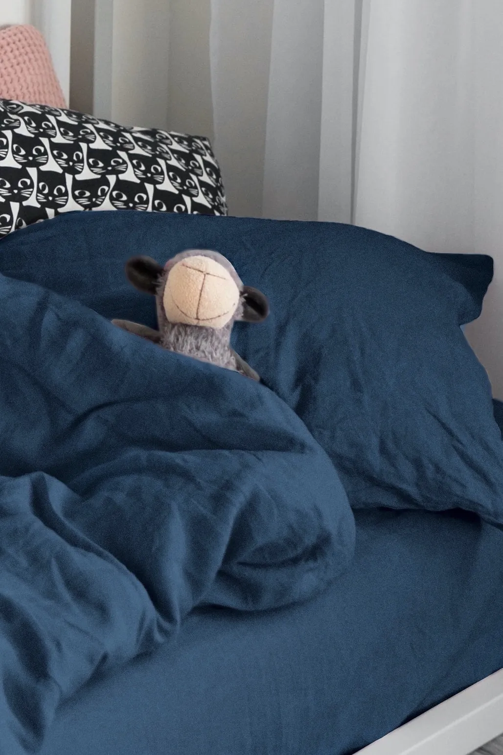 Kids pillowcase - dark blue