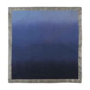 Kim Seybert Napkin Dip Dye Navy and Blue