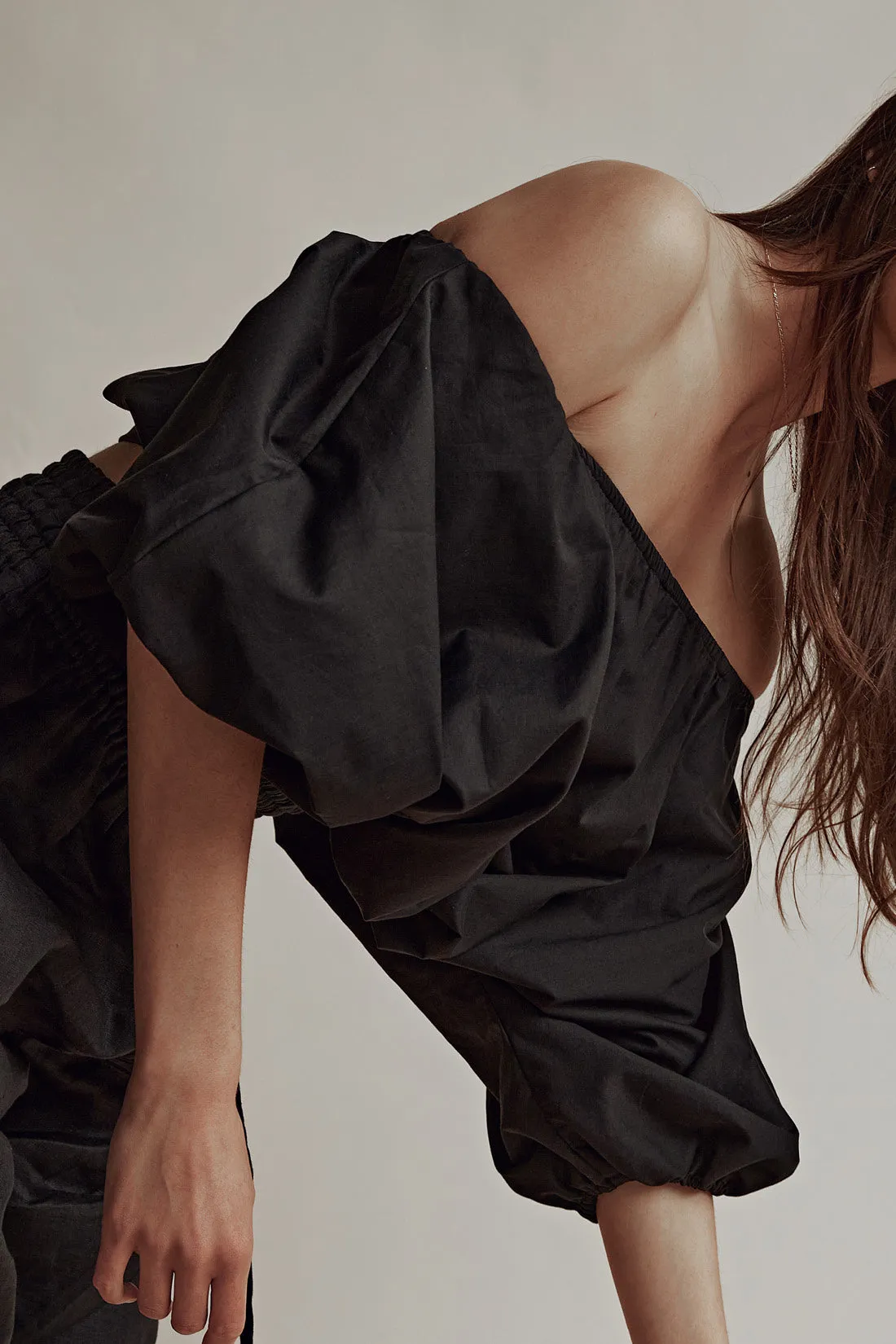 Kluba Crop Top Black