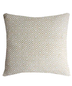 Large Diamond Weave Pillow, Sand