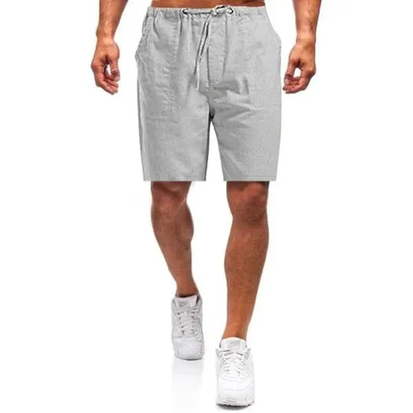 linen loose casual shorts