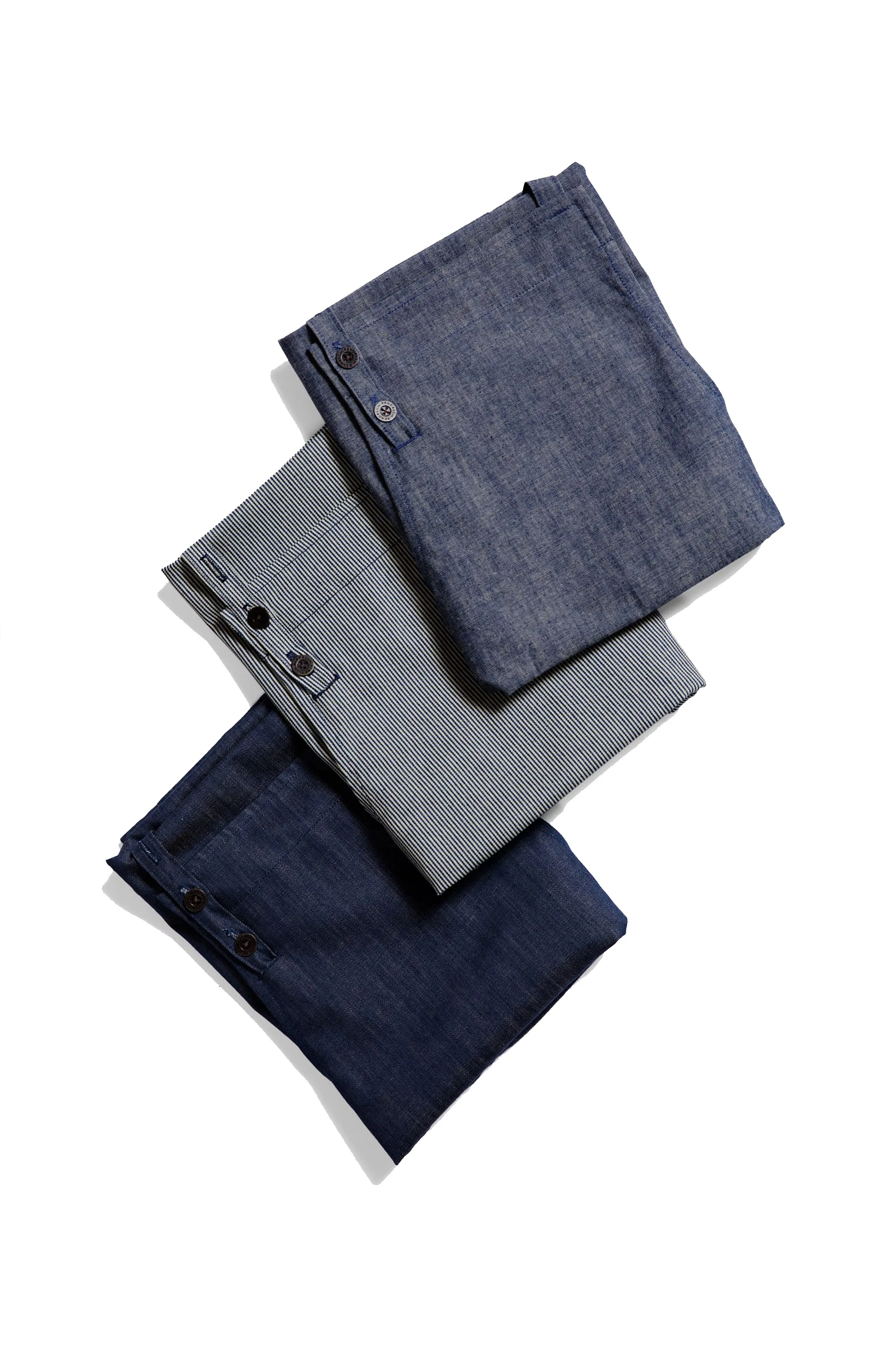 Lyon Bib Apron ⏤ Charcoal Blue