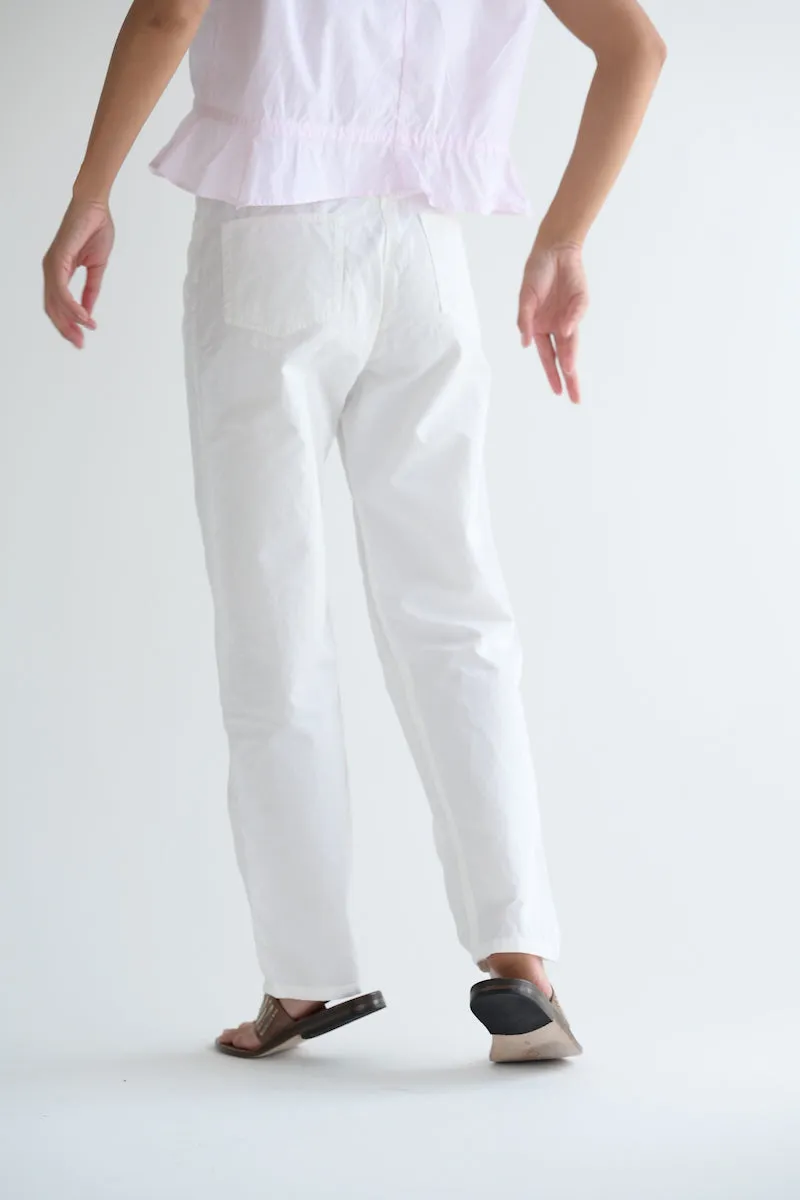 Marianne Jeans in White