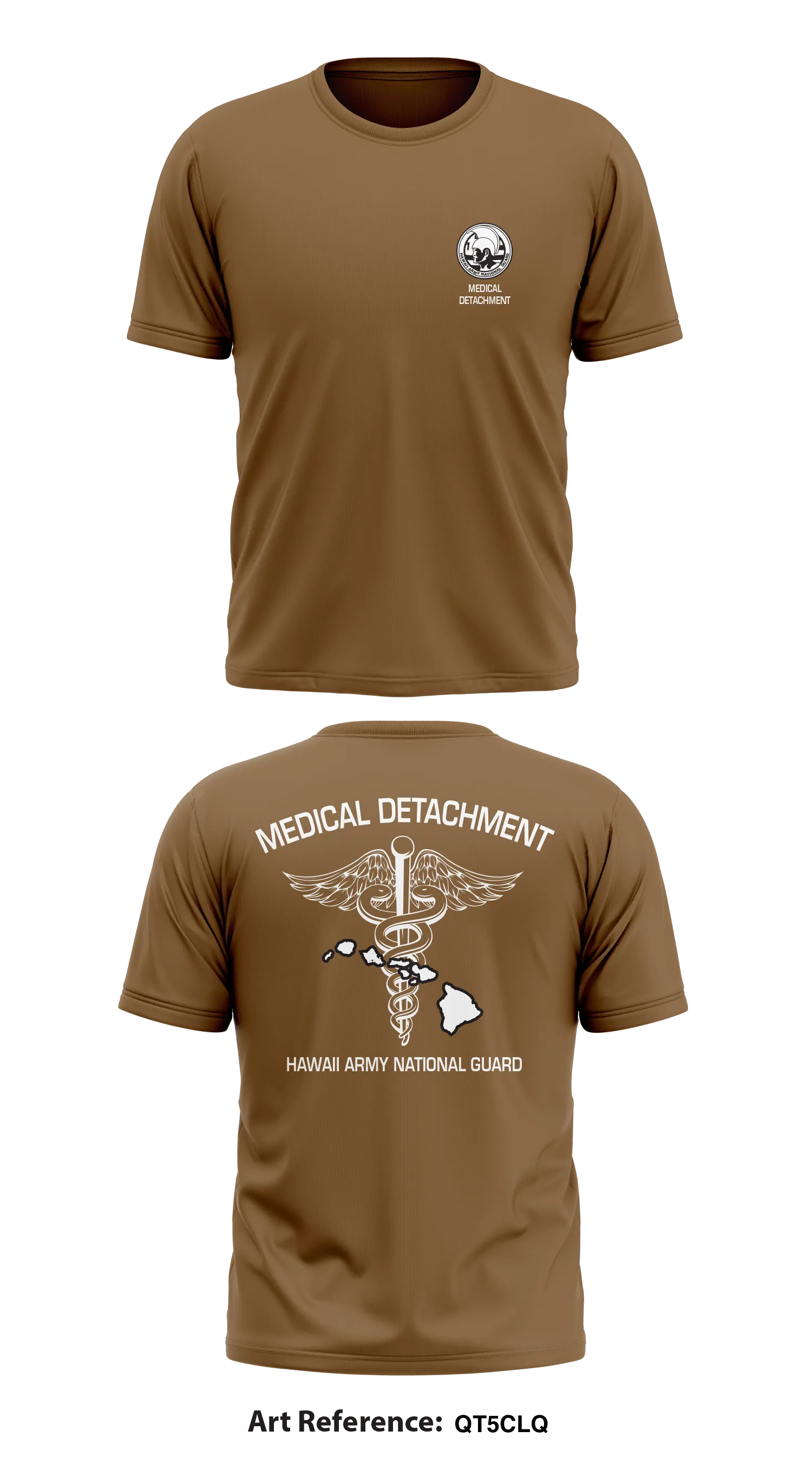 Medical Detachment, Hawaii Army National Guard Store 1 Core Men's SS Performance Tee - qt5CLq