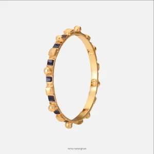 Meena Bangle in Navy blue